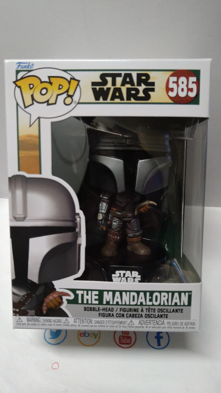 Funko Pop! Star Wars N° 585 The Mandalorian (F23)