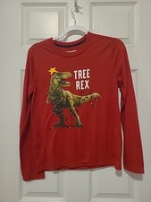 Gently Used Abercrombie Kids Size 13/14 Long Sleeve Sleep Top Christmas