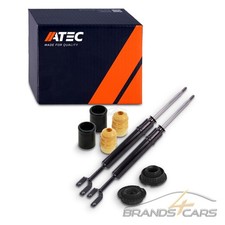 ATEC 2x GAS STOSSDÄMPFER VORNE+DOMLAGER+PROTECTION-KIT FÜR AUDI A4 B5 8D 94-01