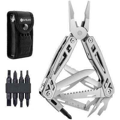 Multitool Zange Messer 21 in 1 Camping Reparatur Schlüsselbund Werkzeug