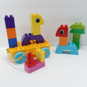 LEGO Duplo Toddler Build and Pull Along 10554 Starter Set Base Wheels Complete