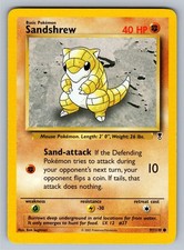 Sandshrew 91/110 Common Legendary Collection Pokemon Lightly Played on eBay
