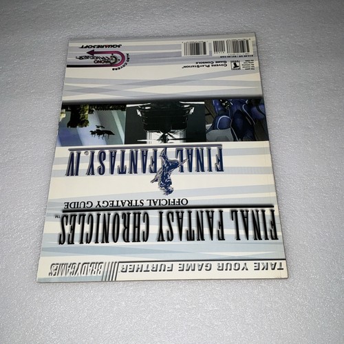 Final Fantasy Chronicles Official Strategy Guide Chrono Trigger and Ff4 RARE VGC - Picture 2 of 24
