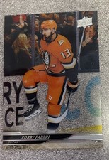 2024‑25 Upper Deck Extended Series CLEAR CUT Robby Fabbri Anaheim Ducks #501 