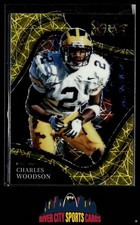 2022 Panini Select Draft Picks Charles Woodson Gold Lazer Prizm #167 Michigan