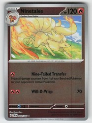 Ninetales 009/086 Chaos Rising Reverse Holo Uncommon