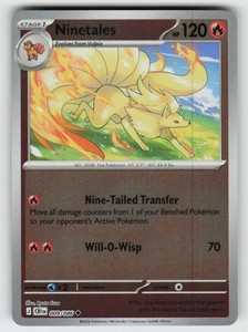 Ninetales 009/086 Chaos Rising Reverse Holo Uncommon