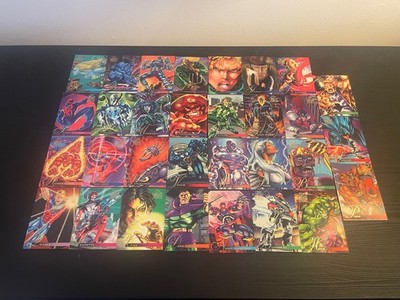 MARVEL UNIVERSE FLEER FLAIR ANNUAL Karten 1995 