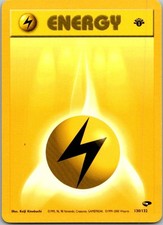 Lightning Energy Gym Challenge 130/132 NM 1st Edition