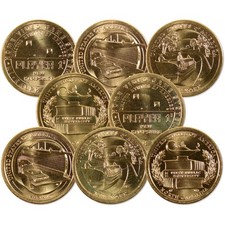 2021 Pd American Innovation Dollar 8 Coin Set Uncirculated Mint State 2021 Pd American Innovation Dollar 8 Coin Set Uncirculated Mint State