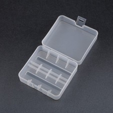 Contenitori Portabatterie Trasparenti Impermeabili – 10 Pezzi In Plastica ABS, Adatti Per Batterie 3/4/5/6, Organizzazione