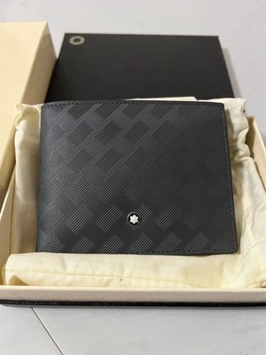 Montblanc Extreme 3.0 Black 6CC Wallet Card Holder Luxury Mens 131762