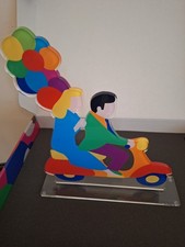 Marco Lodola,opera Grafica Statua!seconda Serie!