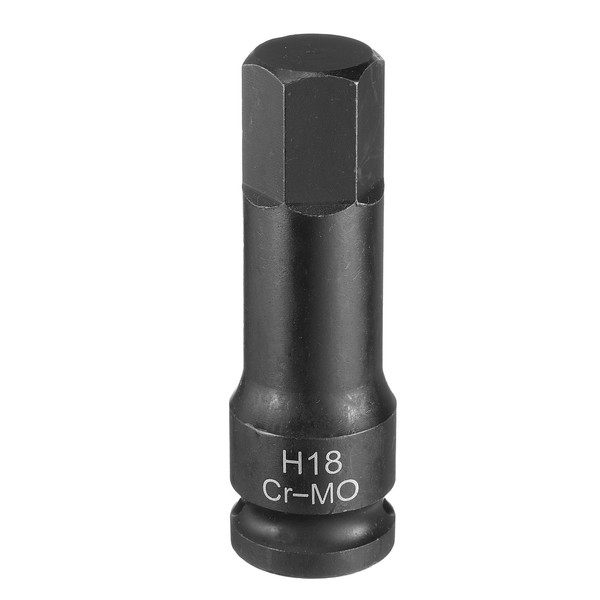 "18Mm Sechskant-Schlagschrauber-Bit H18 1/2\" CR-MO VerläNgerung"-image