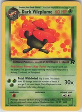 Dark Vileplume (30) Unlimited Rare Team Rocket 30/82 NM on eBay
