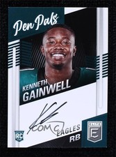 2021 Panini Donruss Elite Pen Pals Kenneth Gainwell #PP-KGA Auto 0d44