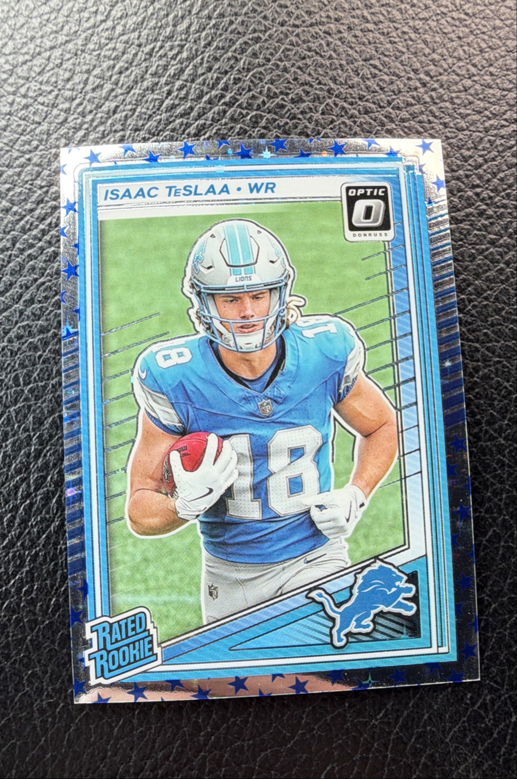 2025 Panini Donruss Optic - Rated Rookie Isaac Teslaa #219 Stars Prizm (RC)