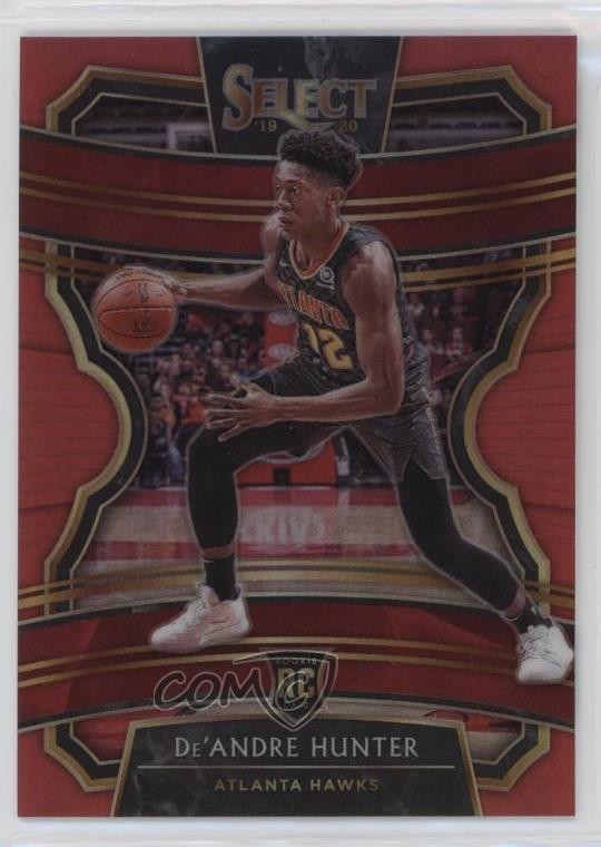 2019-20 Panini Select Concourse Red Prizm 74/199 De'Andre Hunter #40 6fs