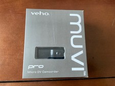 Veho Muvi Micro DV Camcorder With Box And Accessories Fast Ship
