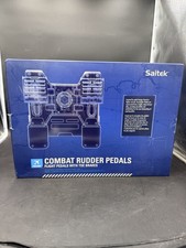 2013 Saitek Combat Rudder Pedals Pro Flight NIB SEALED