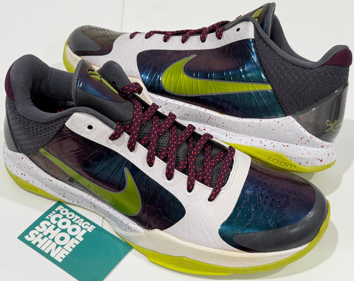 NIKE ZOOM KOBE V 5 CHAOS JOKER PURPLE CYBER WHAT THE PROTRO MVP