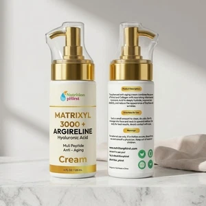 Matriceyl 3000, Argiréline, Pride de Peptide d'acide hyaluronique de vitamine C SERUM - 4oz