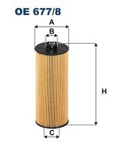 FILTRON Ölfilter OE 677/8 Filtereinsatz für MERCEDES KLASSE W222 V222 X222 AMG