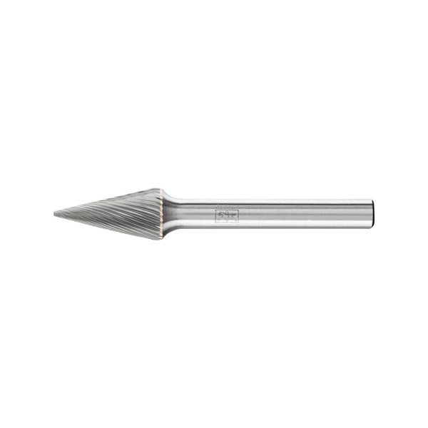 Pferd Tools Hartmetall FräSstift Spitzkegel SKM Ø 10X20Mm Schaft-Ø 6 Mm Z5-image