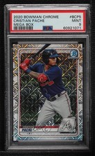 2020 Bowman Chrome Prospects Mega Box Mojo Refractor Cristian Pache PSA 9 0i76