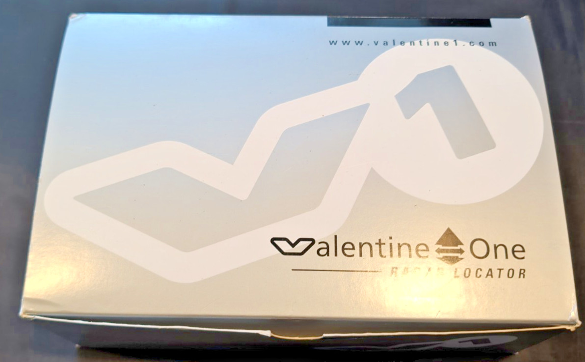 Valentine One V1 G1 RADAR DETECTOR LATEST Firmware w/ ESP.  Mint In Box.
