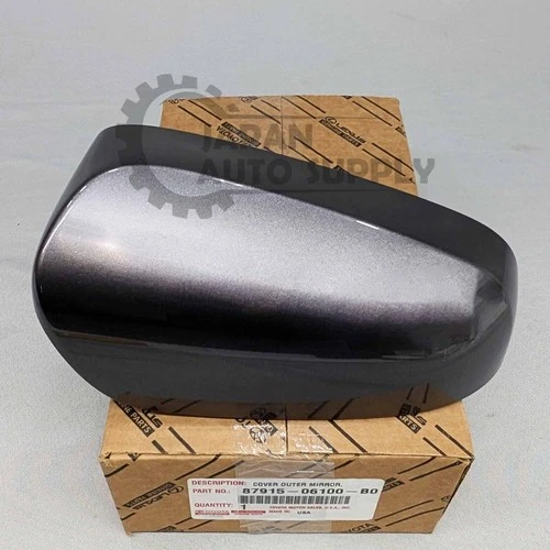 OEM GENUINE TOYOTA 15-16 CAMRY GRAY 1H1 RIGHT OUTER MIRROR COVER 87915-06100-B0