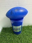 Troy Aikman Signed Commemorative Football And Coca-Cola Cup Mar 6, 1993