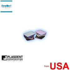 PLASDENT Flat Tray, Size F Mini - WHITE, Plastic, 9-5/8in x 6-5/8in x 423747