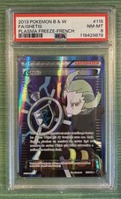 Carte Pokémon Dresseur Ghetis 115/116 - Glaciation Plasma FR - PSA 8