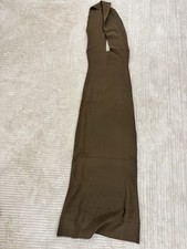 NWOT Weworewhat neck wrap knit maxi dress size M in Taupe