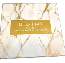 Ellen Tracy Blush  Highlighter Collection 8pc Face Palette Glow SPF 15