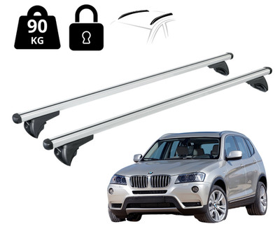 Nordrive Dachträger Querträger Für Bmw X3 (F25) 2010-2017 120 cm Aluminium