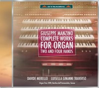 Audio Cd - Giuseppe Manzino - Complete Works For Organ (2 Cd) - Dynamic -D- Neu