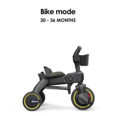 Liki Trike S3 Desert Green 5-in-1 Compact Foldable Tricycle