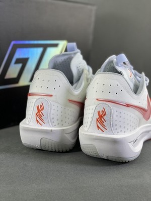 Size 9.5 - Nike Air Zoom GT Cut 3 White Picante Red for sale  display picture 1