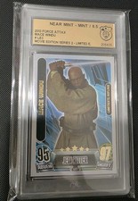 Star Wars Force Attax Limitierte Auflage LE3 Mace Windu GSG 8.5 Grading