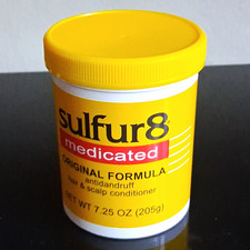 Sulfur8 Medicated Anti-Dandruff Hair  Scalp Conditioner 7.25 oz
