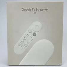 Google TV Streamer 4K Smart Home Control Voice Search Remote, 32 GB - Porcelain