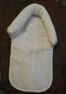 GOLD BUG ~ Infant Head Support ~ White ~ Inner Support