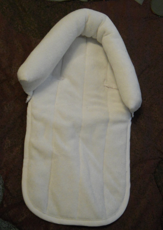GOLD BUG ~ Infant Head Support ~ White ~ Inner Support