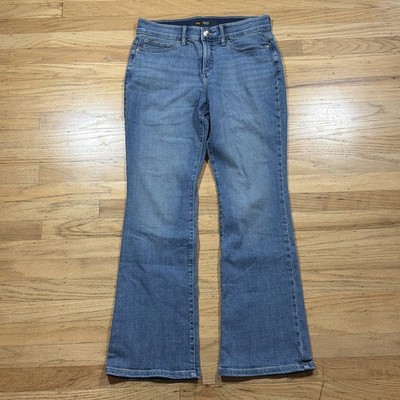 Lee Flex Motion Regular Fit Bootcut Mid Rise Size 8 Short