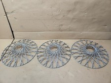 3 Used Vintage Fenton Wheel Wire Basket Spoke Keystone Crager Superfly