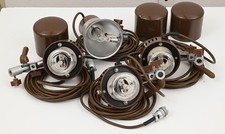 Speedotron Brown Line M11 Flash Heads and Reflectors - LN - Barely Used