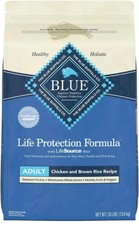 Blue Buffalo Life Adult Chicken Brown Rice Recipe Dry Dog Food, 30-lb bag