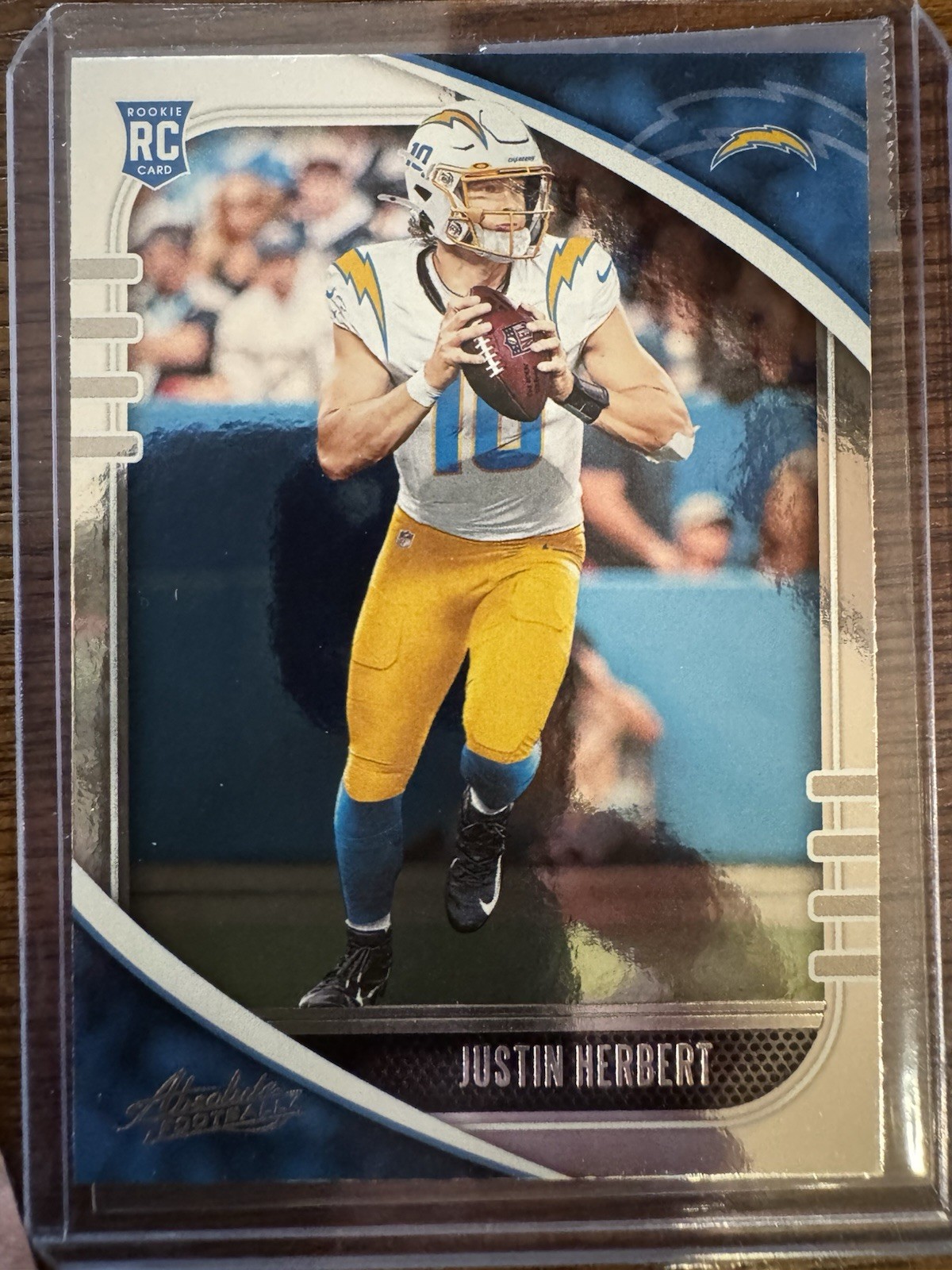 2020 Panini Absolute - Rookie Justin Herbert #167 (RC)